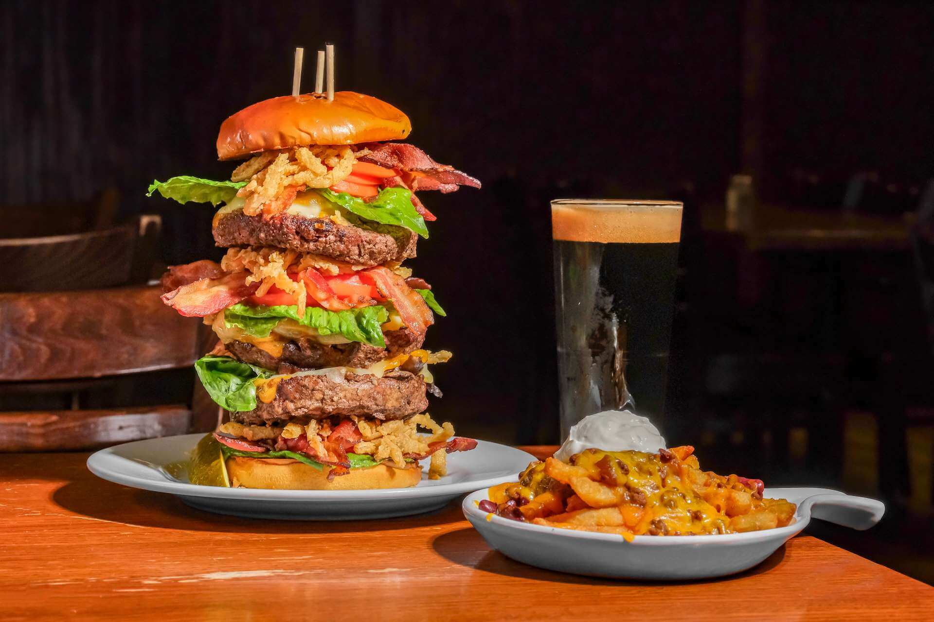 Featured Image: #GoAllOut with the 4 Most Blitzed-Out Burgers in Columbus, GA!